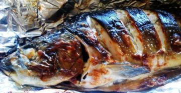 پخت ماهی کپور در فویل چقدر طول می کشد؟