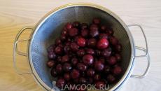 Варенье из вишни — рецепты с косточками и без Варенье из замороженной вишни