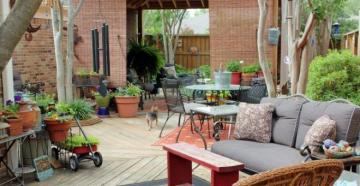 طراحی حیاط برای یک خانه خصوصی: ایجاد یک فضای دنج